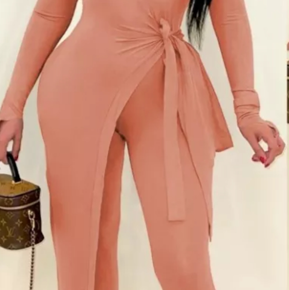 Autumn 2pc leggings set-pink